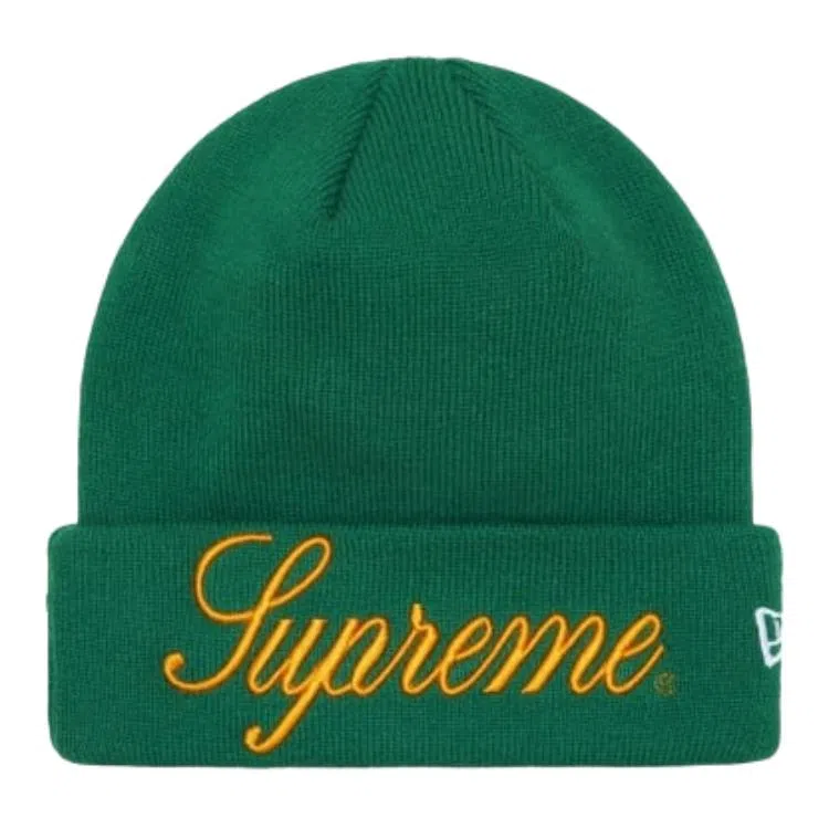 Supreme FW24 WEEK 9 New Era Script Beanie -
