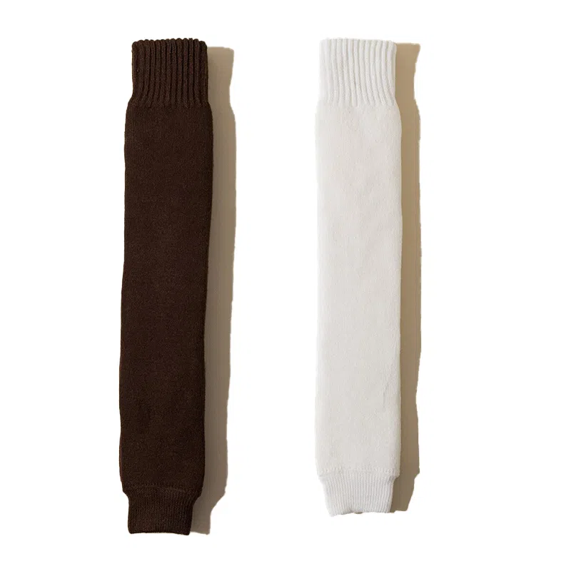 棉基因 加厚保暖护膝长筒外穿瘦腿时尚毛圈日系学院风过膝袜 女款 组合装