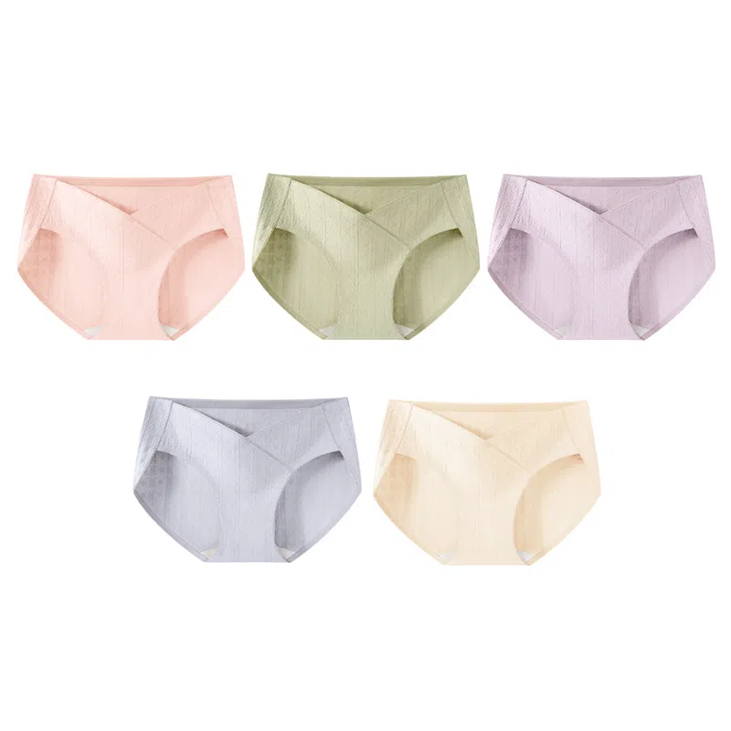 都市丽人 抑菌抗菌中腰无痕托腹内裤 女款 组合装