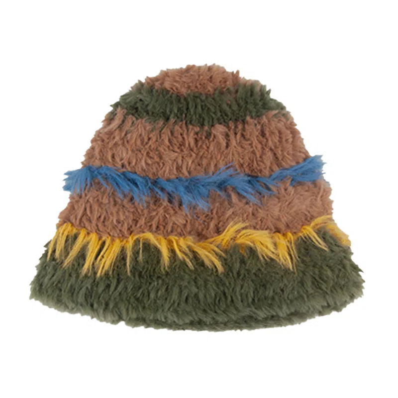 VIVIWELL Plush Bucket Hat