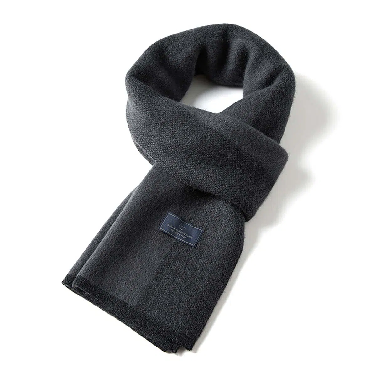 玖慕 保暖山羊绒舒适 礼盒装 绒线围巾 男款