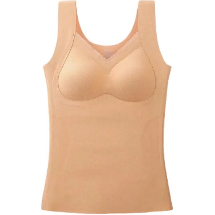 北极绒 保暖舒适简约背心 女款