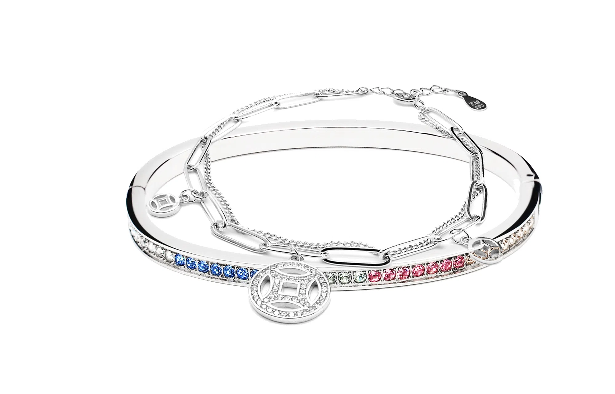 DAP S925 Silver Bracelet Set