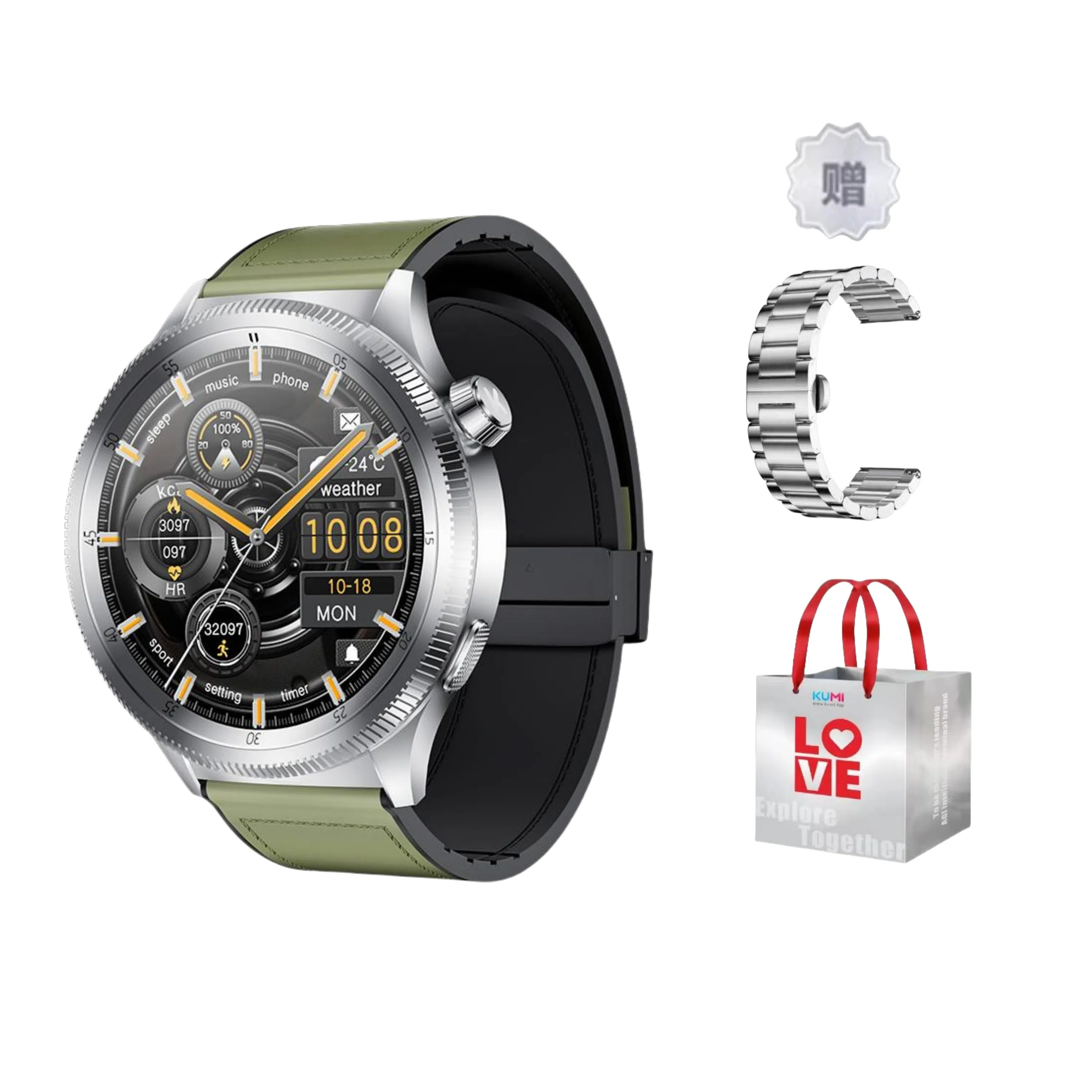 KUMI Watch Gear GT3 - NFC 10