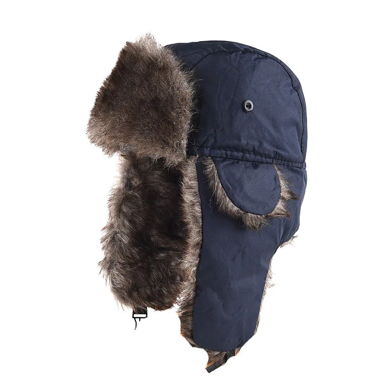 Yamamaru Winter Ski Hat Velvet Trapper