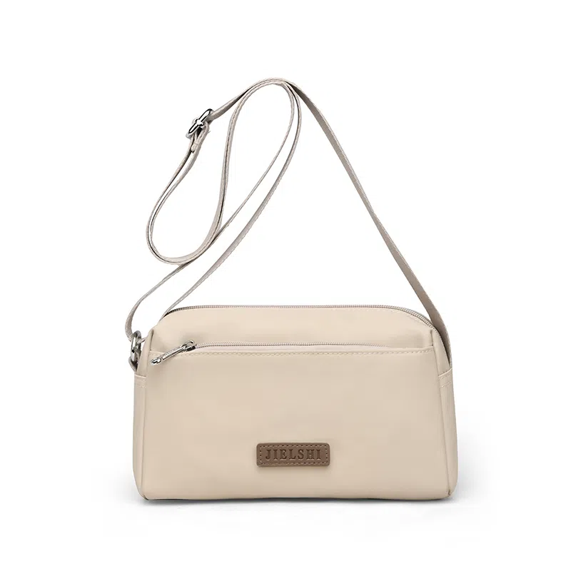 捷朗仕 纯色休闲简约日常通勤时尚百搭 尼龙布 单肩斜挎包 男女同款情侣款 多色