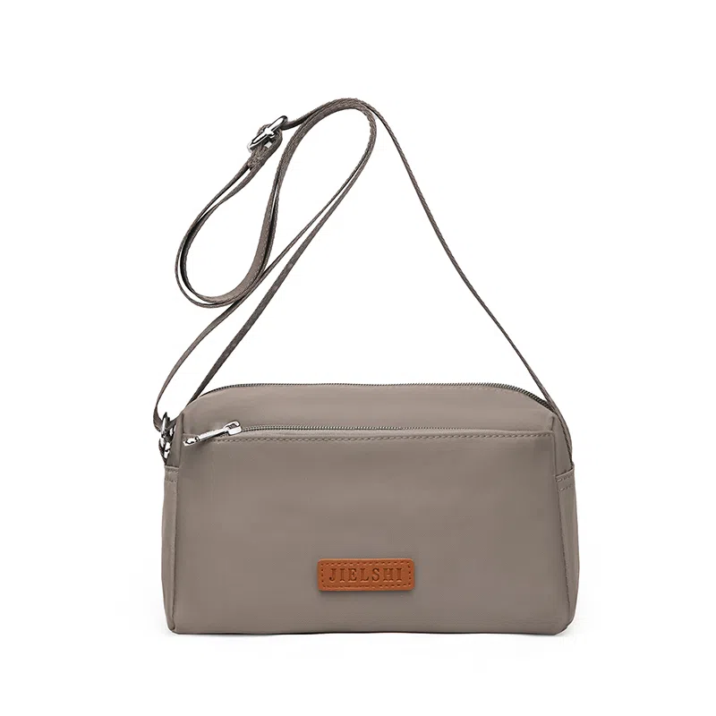 捷朗仕 纯色休闲简约日常通勤时尚百搭 尼龙布 单肩斜挎包 男女同款情侣款 多色