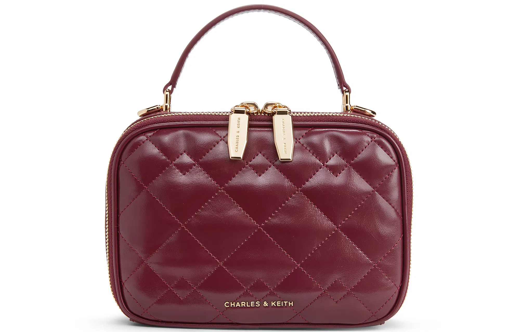 CHARLESKEITH ck PU BlackCreamBurgundy