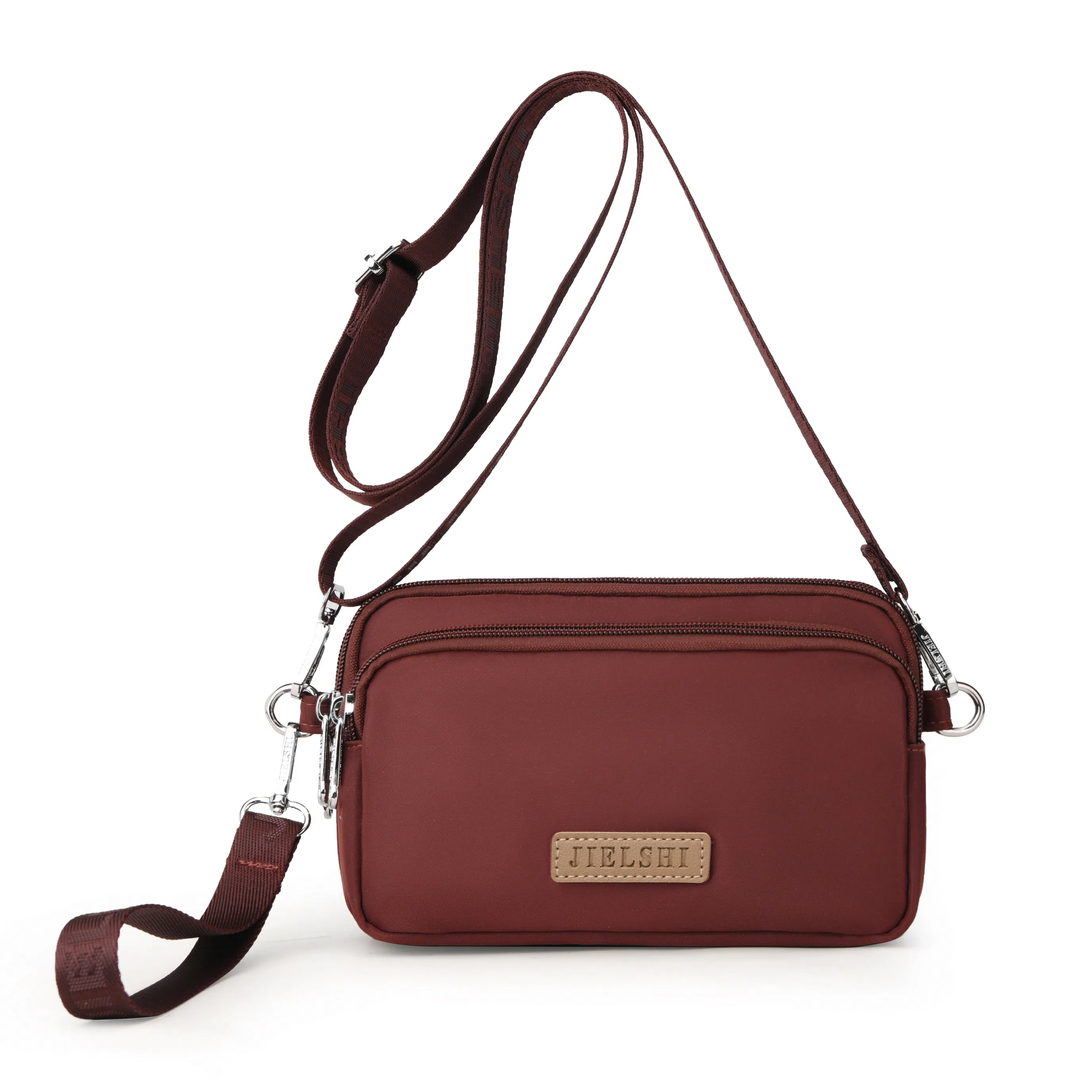 Jielangshi Nylon Crossbody Bag