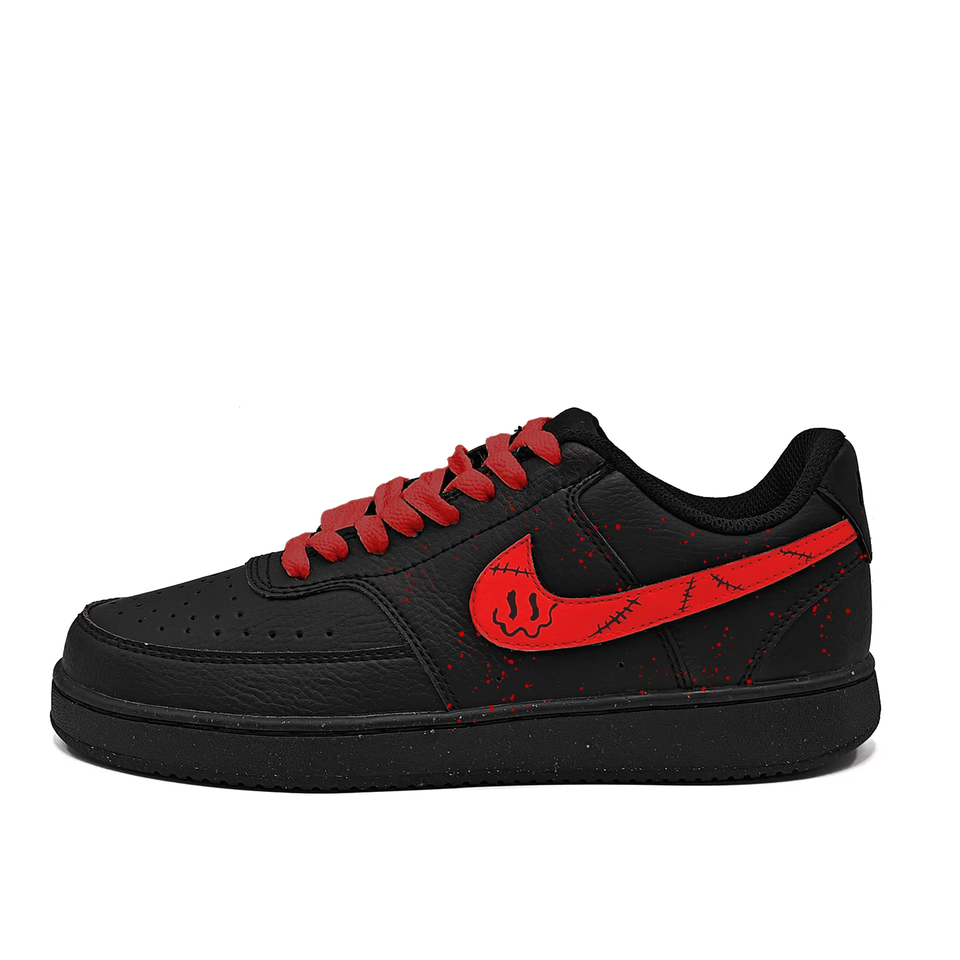 Nike Court Vision Black Red