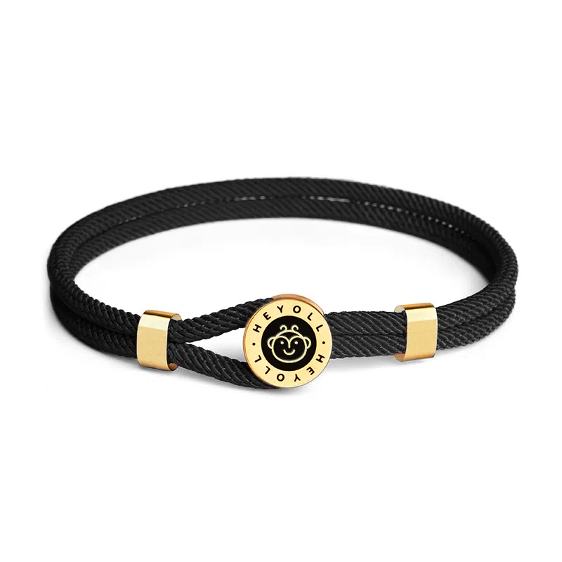 灰鱼 十二生肖红绳原创小众设计新中式国潮风蛇年本命年简约高级感轻奢复古个性手工编织绳编制手绳叠戴好运 合金 手链 男女同款情侣款