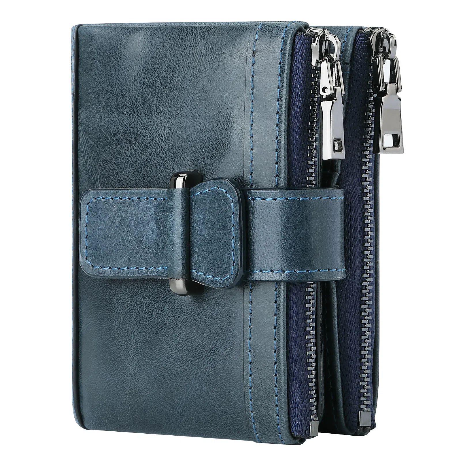 DOSRFINI Multi-Card Anti-Theft Leather Wallet
