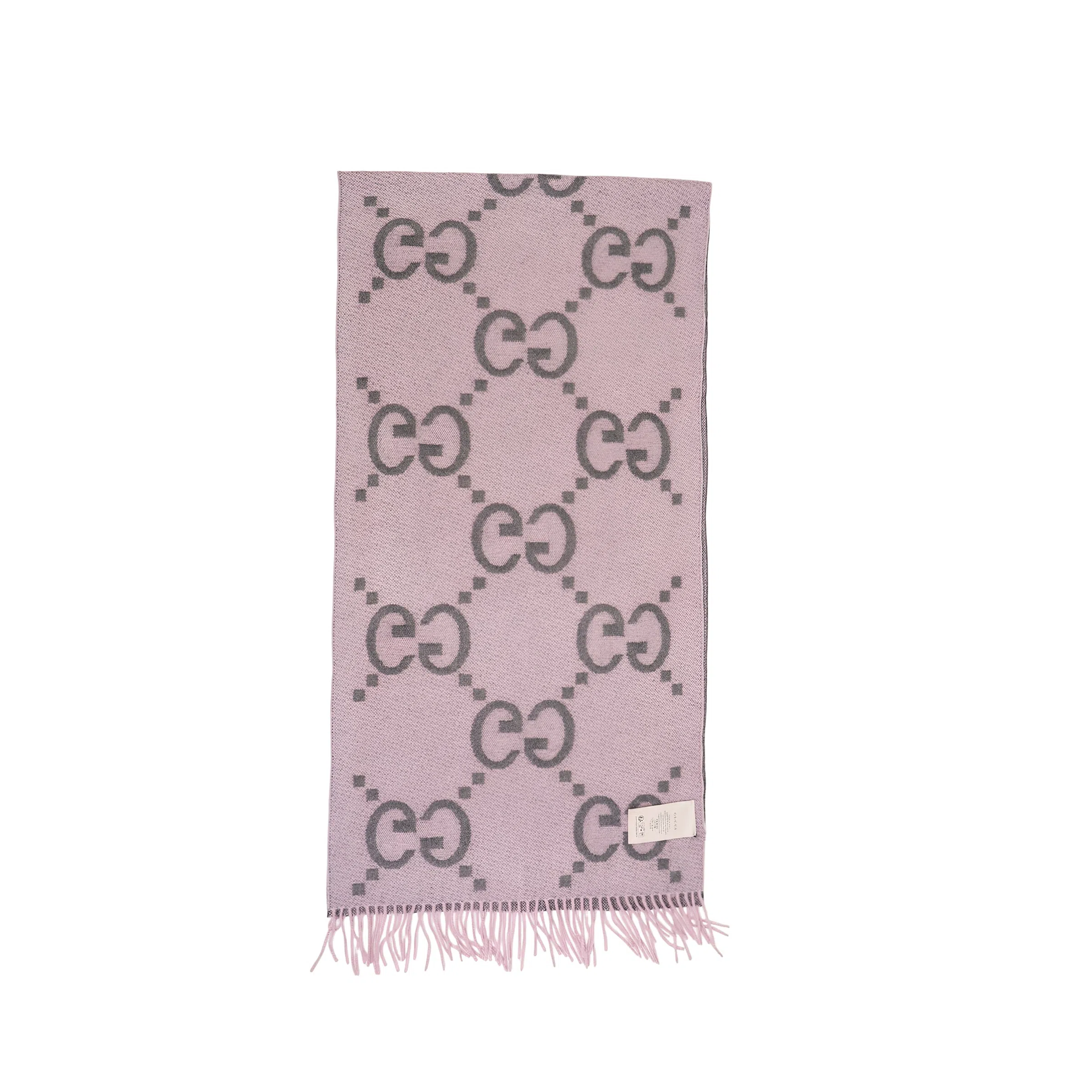 Gucci Scarf Pink Grey