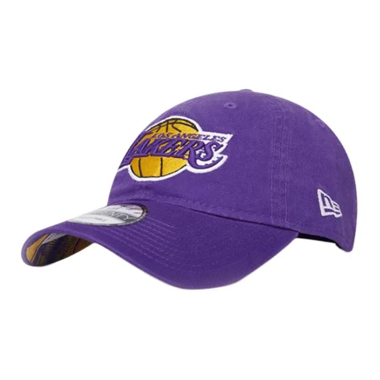 New Era Los Angeles Lakers Embroidered Cap Purple