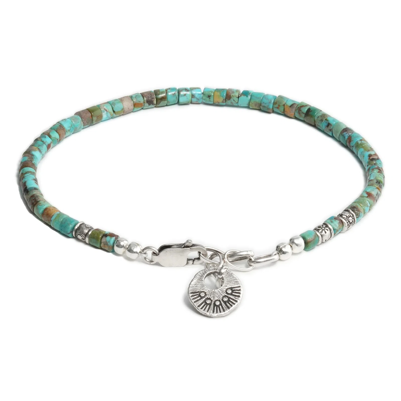 RONIN MADE Amara Green Beaded Bracelet