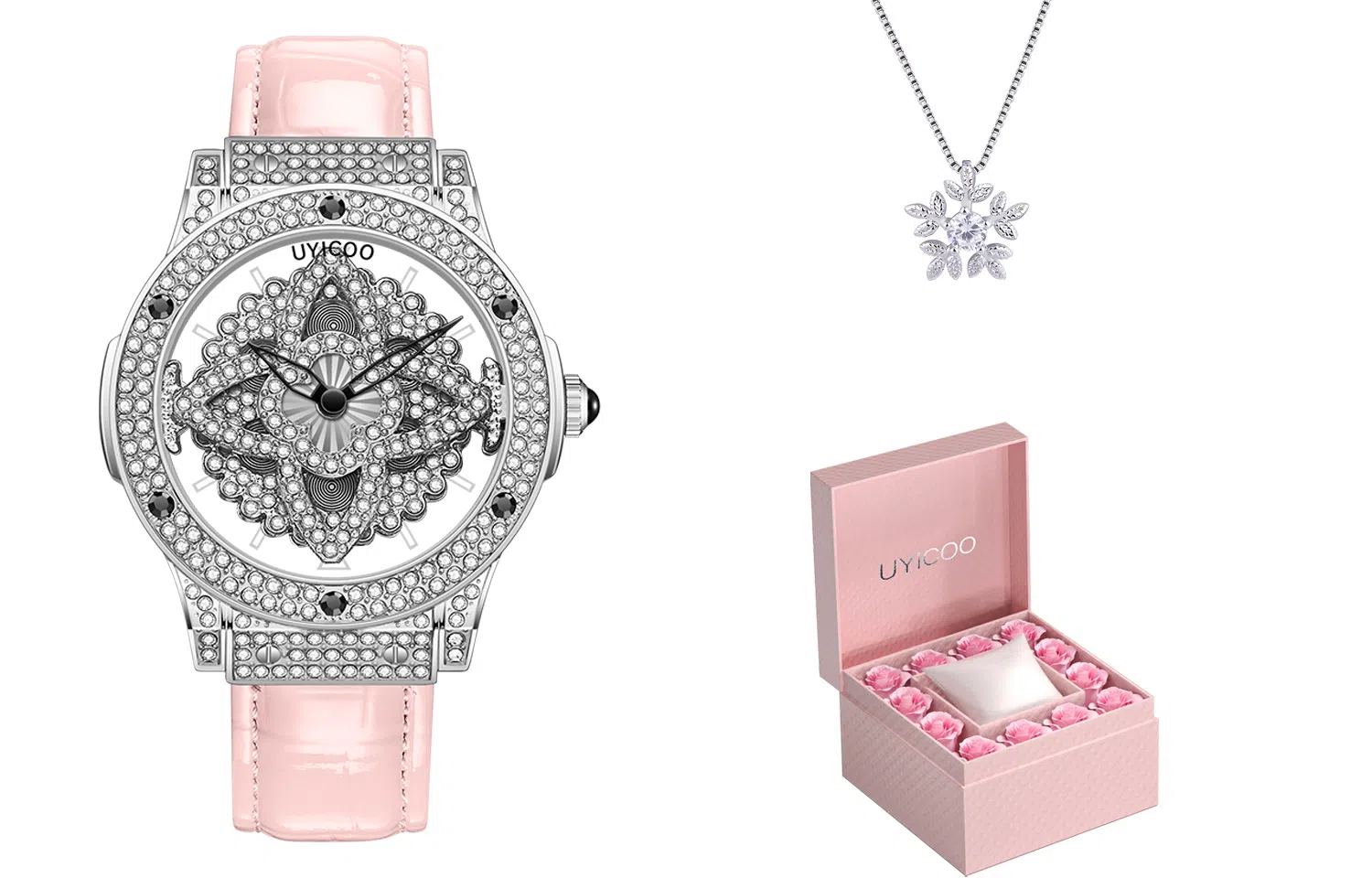 UYICOO White Moonlight Watch