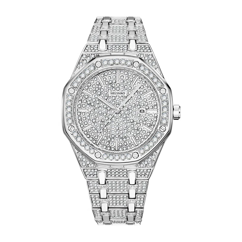 MELSMAO Starry Quartz Silver Dial
