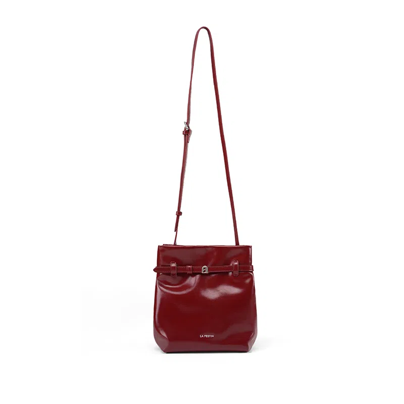 LA FESTIN Bucket Bag Red/Black