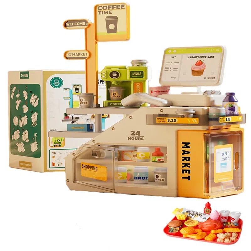 喜迪奇 超市收银机台 过家家 早教益智玩具