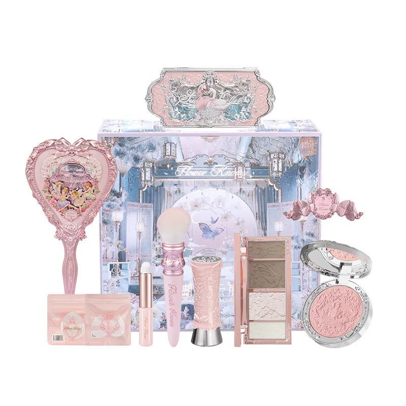 花知晓 粉色芭蕾鞋彩妆套装 自然哑光