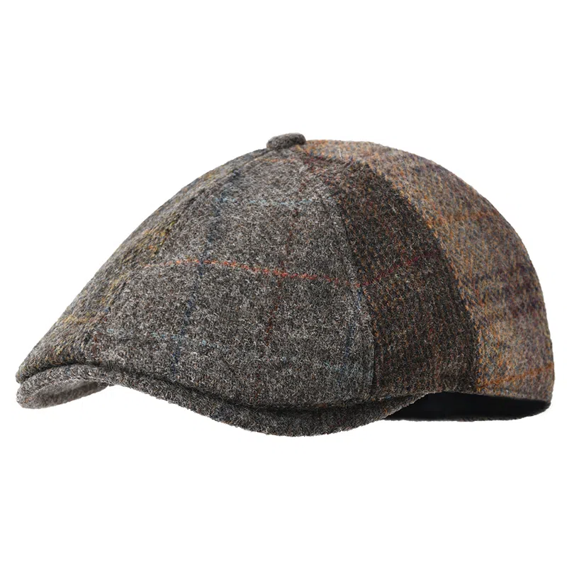 KENMONT Beret Black Grey