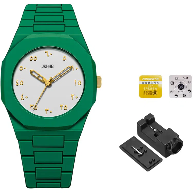 JKHHB Quartz Green Dial
