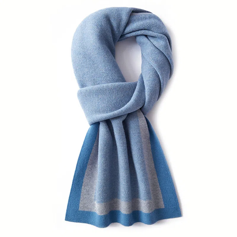 啄木鸟 简约纯色百搭高级感保暖防寒 礼盒 羊毛 绒线围巾 女款