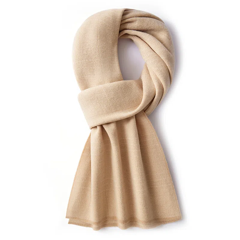 啄木鸟 冬季保暖百搭高档 礼盒 羊毛 绒线围巾 女款