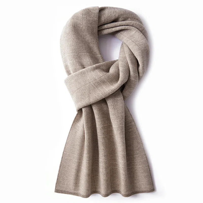 啄木鸟 冬季保暖百搭高档 礼盒 羊毛 绒线围巾 女款