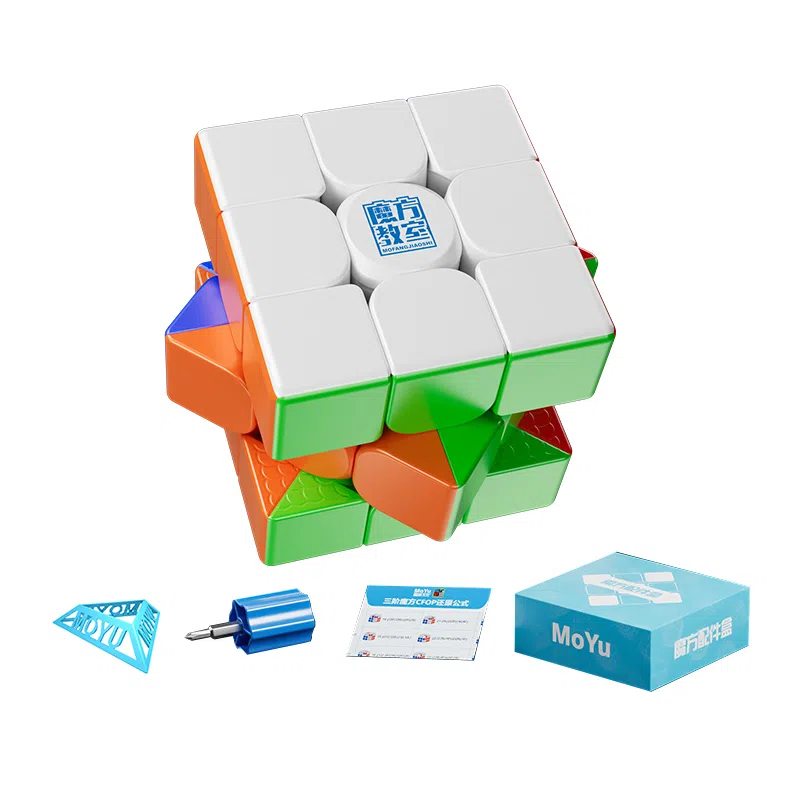 魔域文化 魅龙磁力魔方三阶比赛专用 早教益智玩具