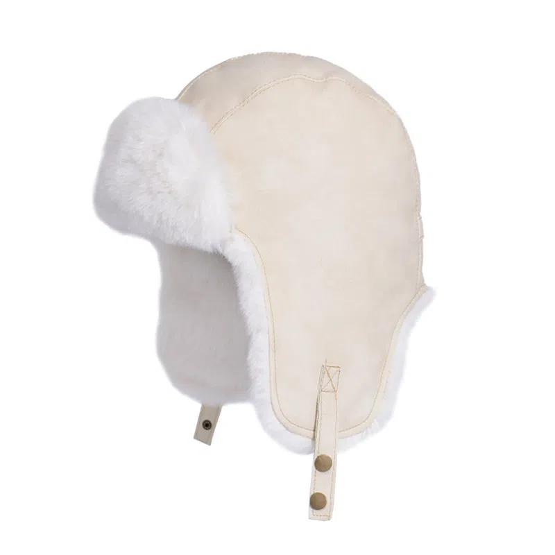 啄木鸟 冬季保暖东北加绒加厚防风防寒护耳 聚酯纤维 雷锋帽 男女同款情侣款 粉色