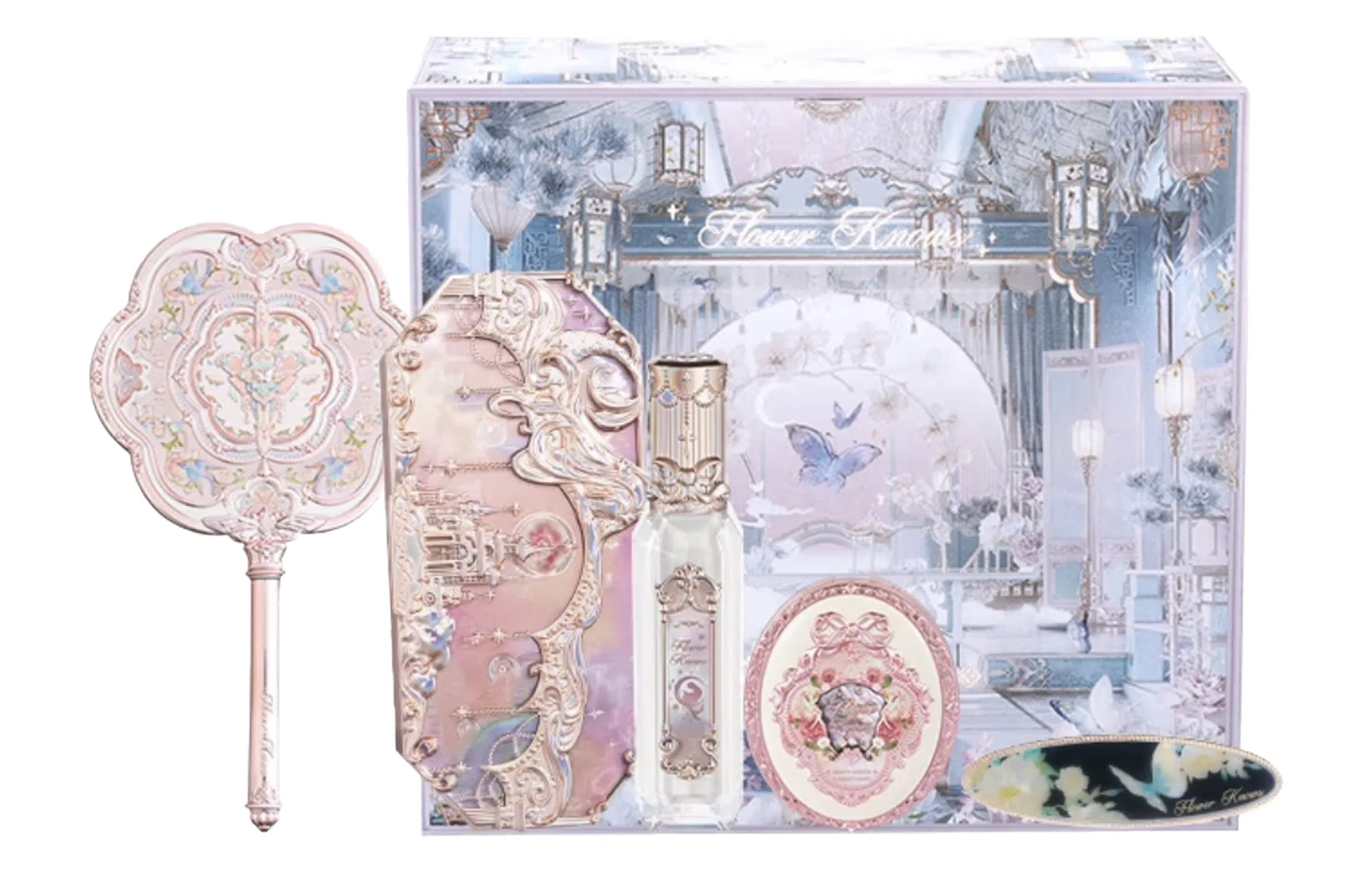 花知晓 月光人鱼礼盒彩妆套装 易上色 五件套