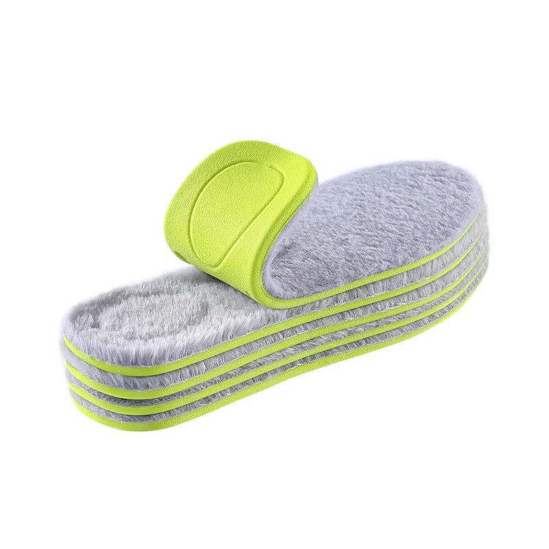 邦尼世家 冬季加绒保暖软底 防滑防臭透气 减震舒适 加厚毛绒 鞋垫 男女同款情侣款