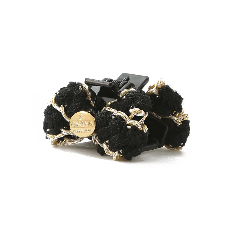 如花梦 在逃公主小香风蝴蝶结刘海法式高级感小号头 亚克力 发夹 女款