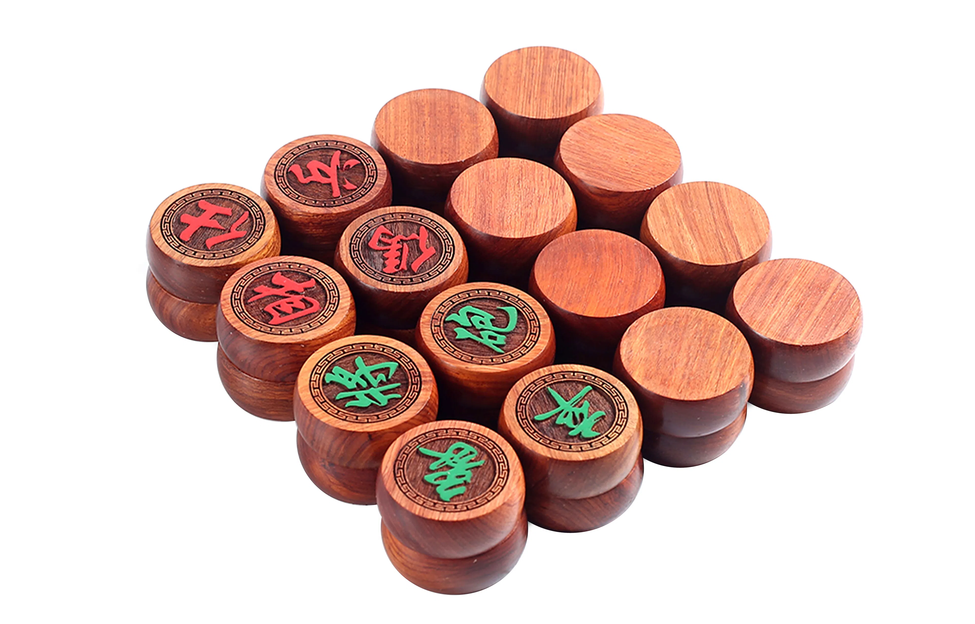 檀欣 收藏级高档文玩木刻摆件 益智玩具棋布棋盘送老人长辈#好运 招财纳福 吉祥平安 黑檀 中国象棋 男女同款情侣款