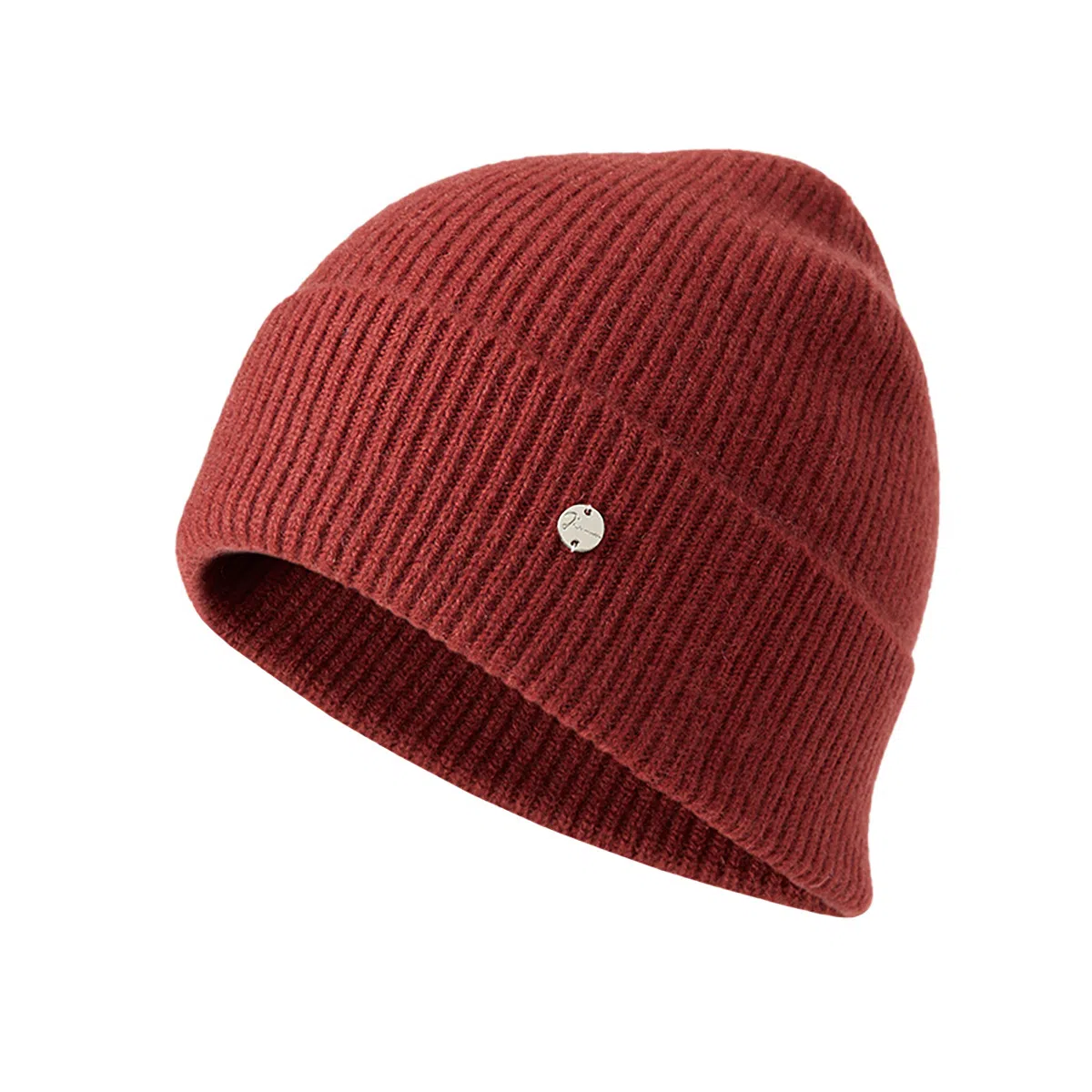 玖慕 毛线秋冬加厚保暖无缝护耳防寒针织帽 纯山羊绒 绒线帽 女款