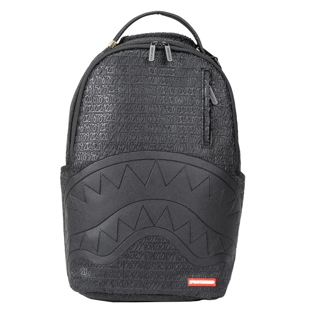 SPRAYGROUND Large Logo Shark Mouth Black Backpack