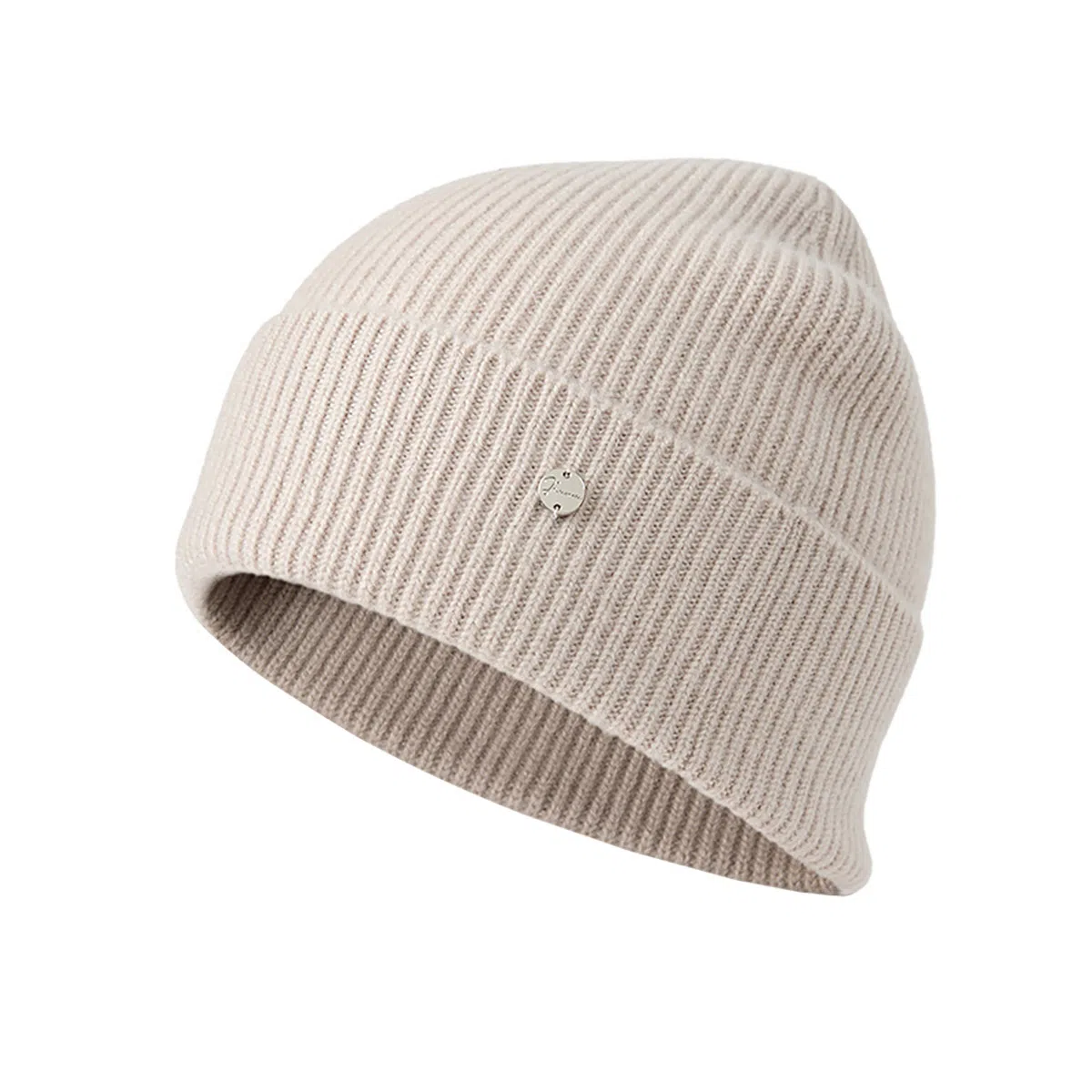 玖慕 毛线秋冬加厚保暖无缝护耳防寒针织帽 纯山羊绒 绒线帽 女款