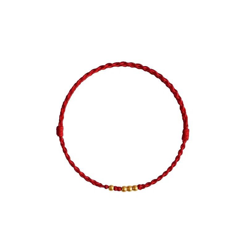 韵系 一生一世转运珠 铜镀金 手链 女款