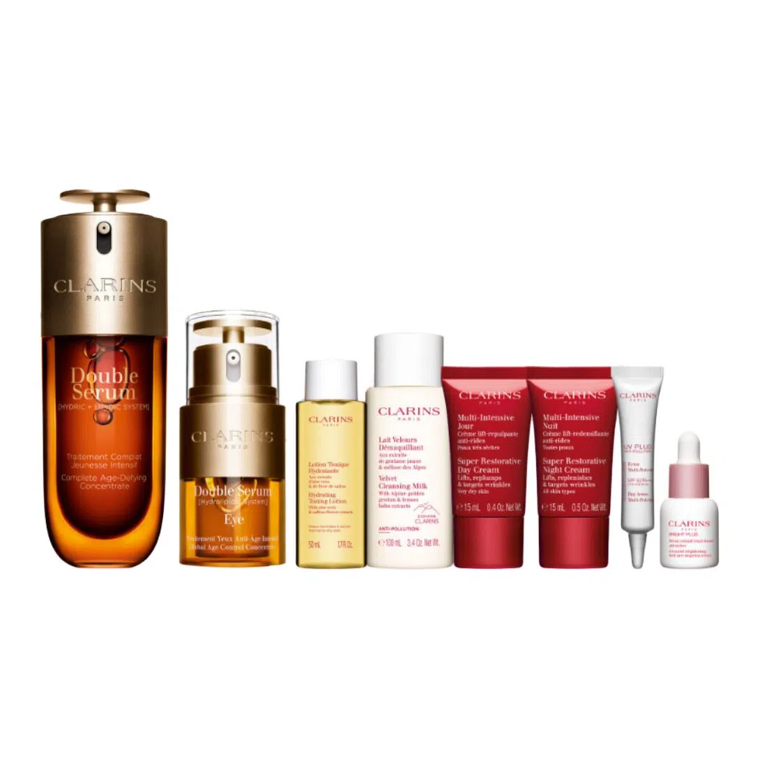 娇韵诗 赋活精华眼霜护肤套装 紧致保湿 八件套