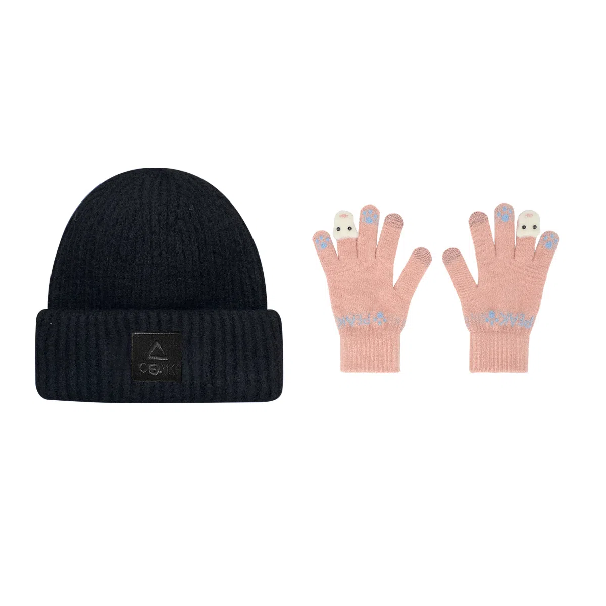 PEAK 2024 Winter Outdoor Cycling Knit Gloves