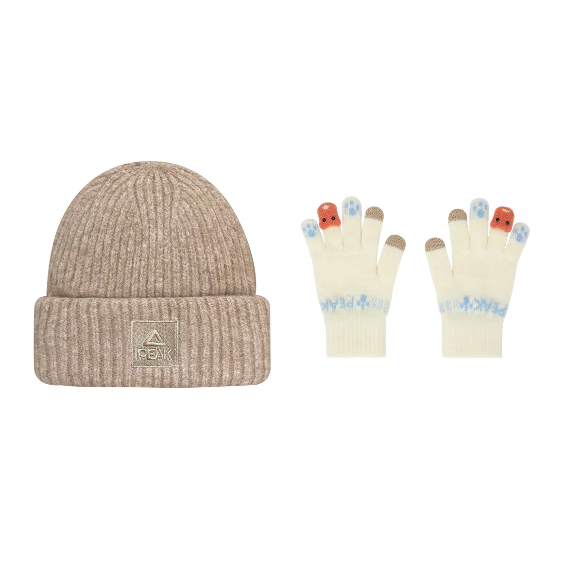 PEAK 2024 Winter Outdoor Cycling Knit Gloves