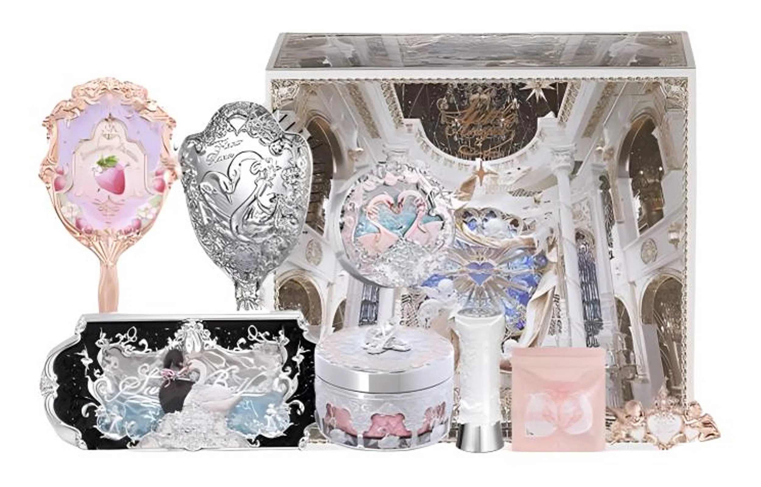 Flower Knows Swan Lake Makeup Set