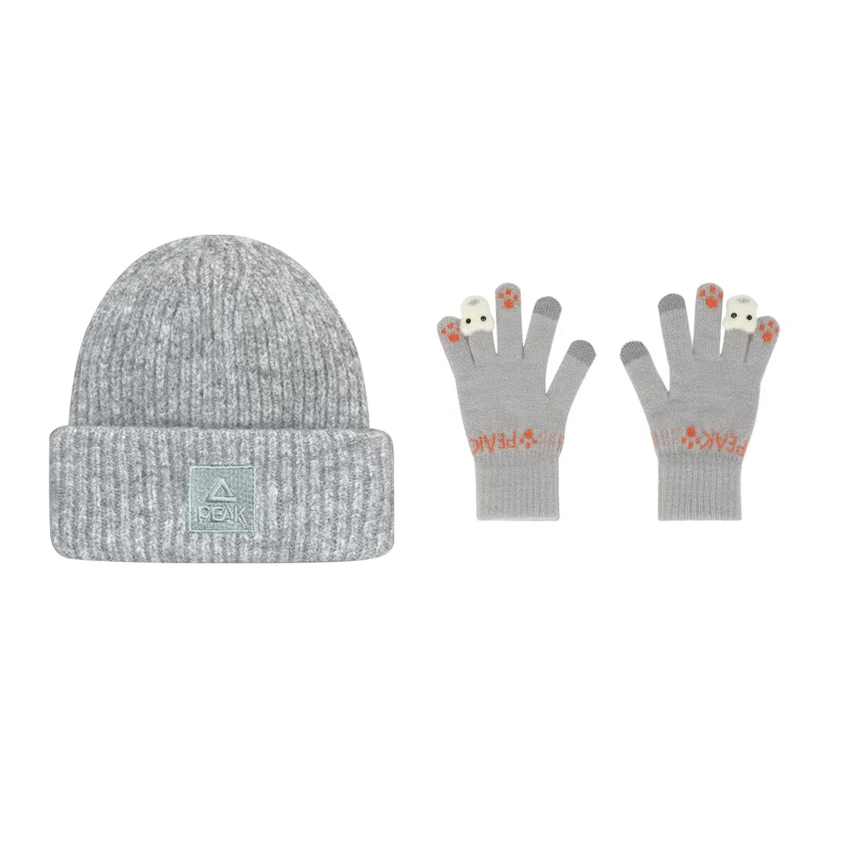 PEAK 2024 Winter Outdoor Cycling Knit Gloves