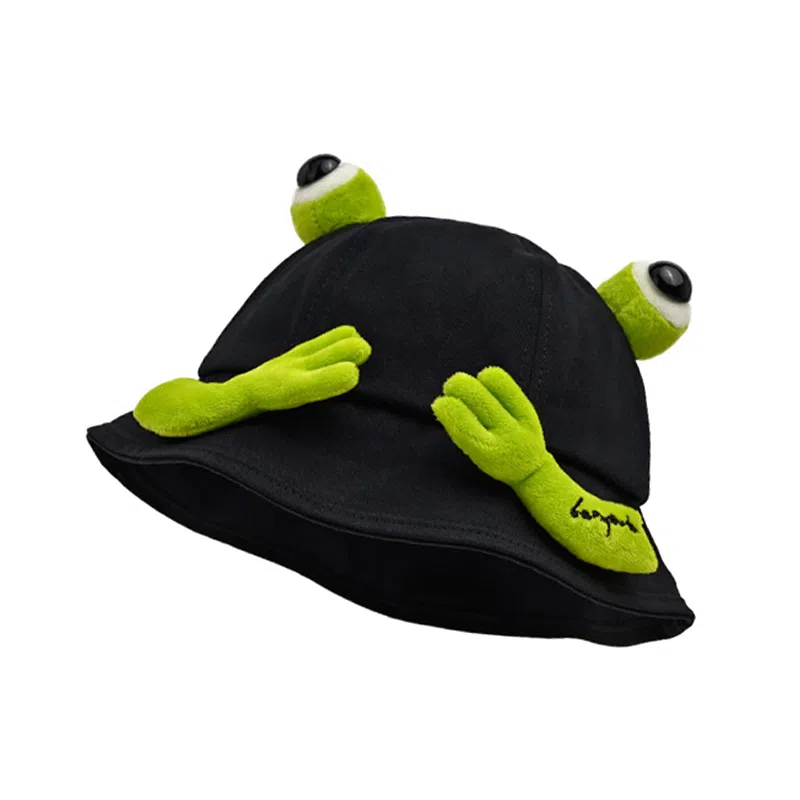 BAIJUAN Frog Bucket Hat