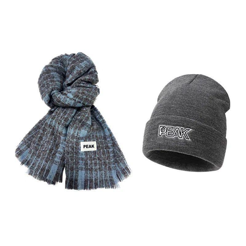 匹克 潮流必备  全方位 保暖防风 绒线围巾 男女同款情侣款