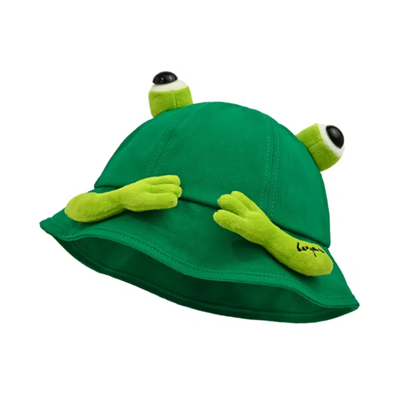 BAIJUAN Frog Bucket Hat