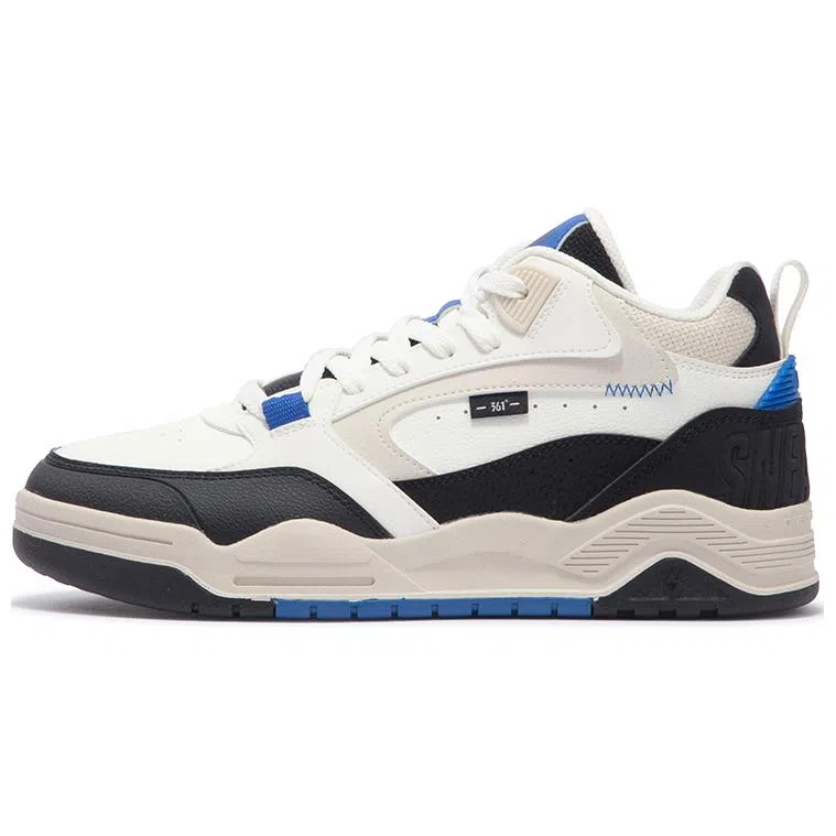 361° High Top Sneakers White Black Blue