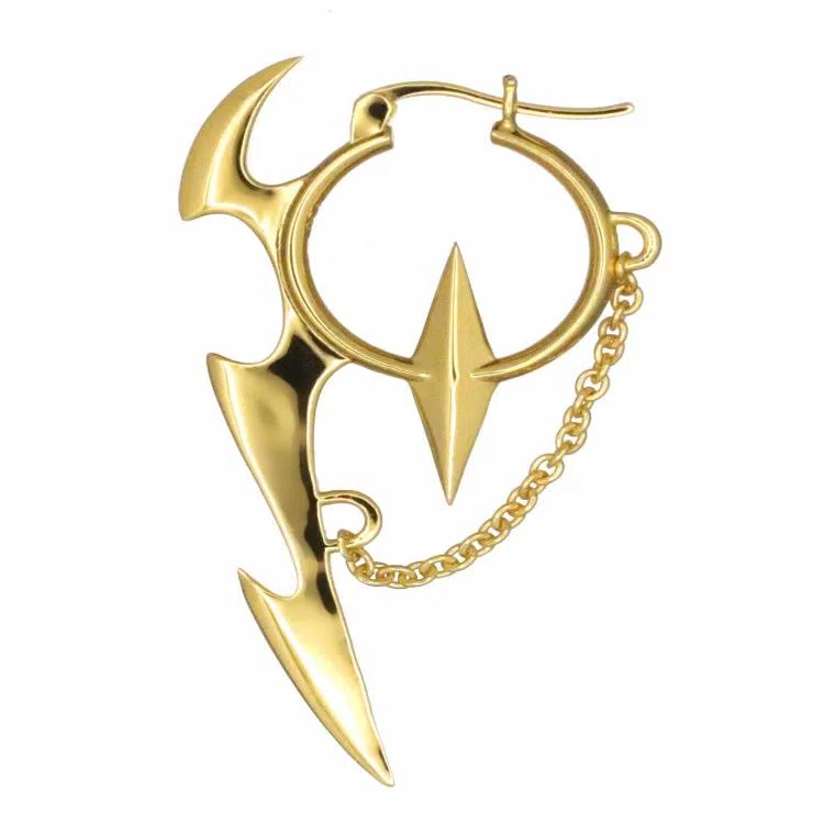 KOOGIS Silver Chain Earrings