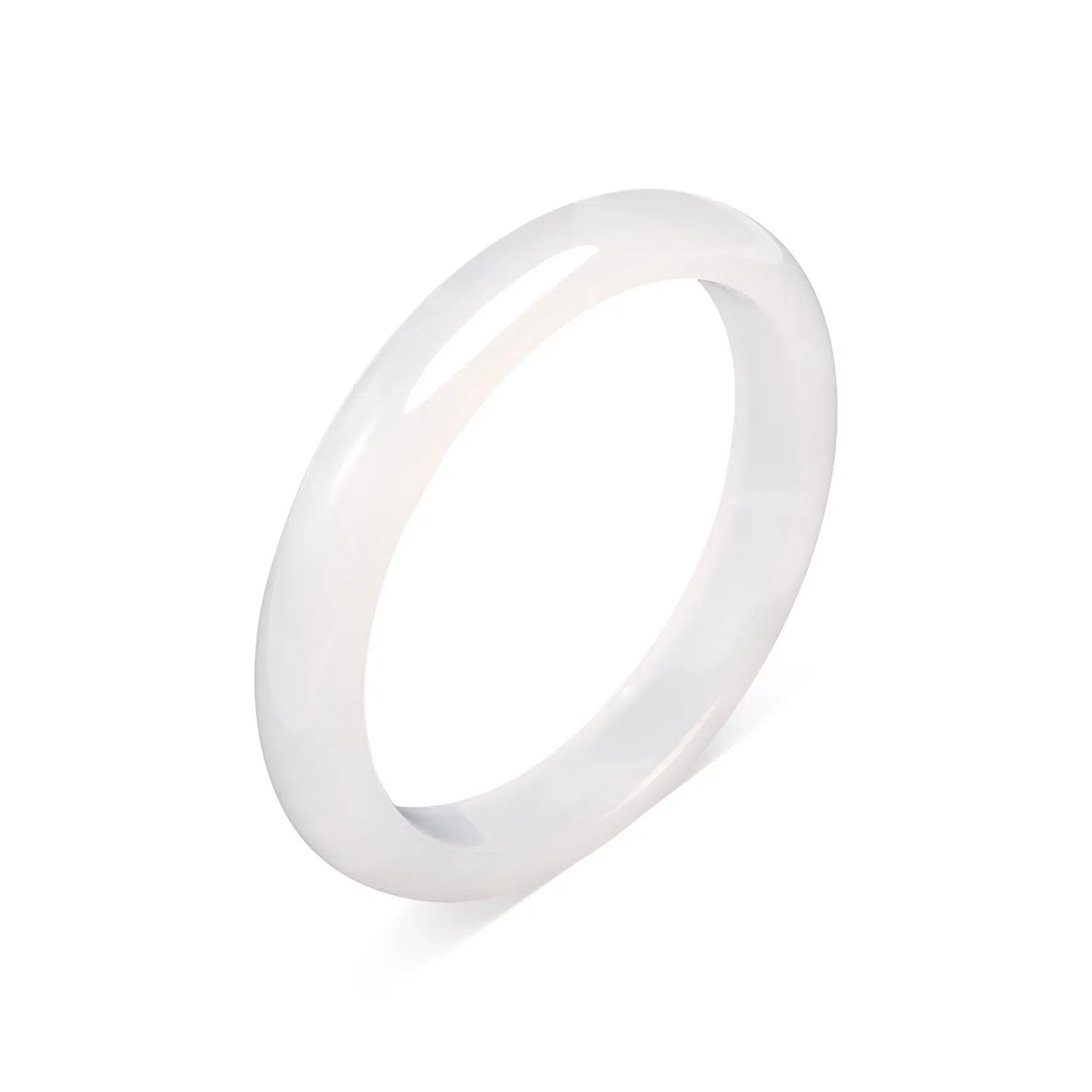 吉瑶 新中式 白月光 一步一响 国潮风古风清冷感 马达加斯加透亮玉镯 小清新 高品质 民族风 温柔精美 中式高级 水晶 手镯 女款